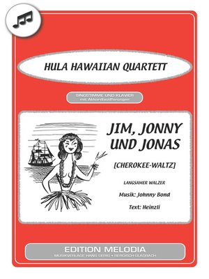 cover image of Jim, Jonny und Jonas [Cherokee-Waltz]